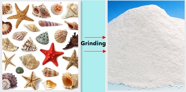 Natural shell powder grinding mill