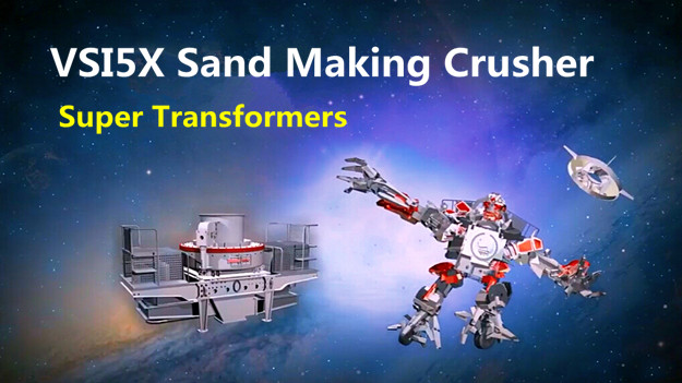 Transformers crusher--VSI5X crusher