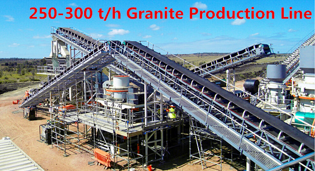 250-300 th Granite production linE