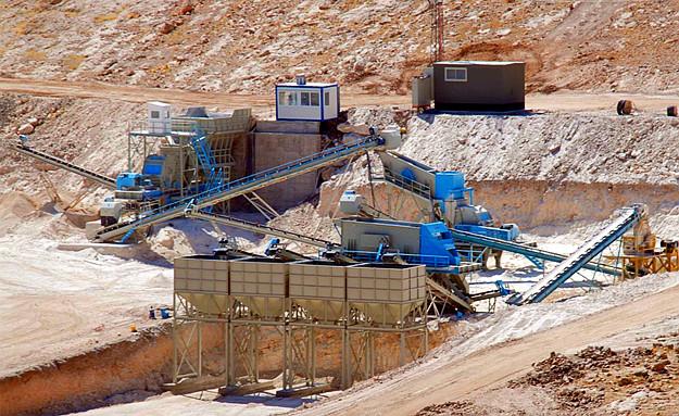 Kenya 100TPH Cobblestone Crushing Line