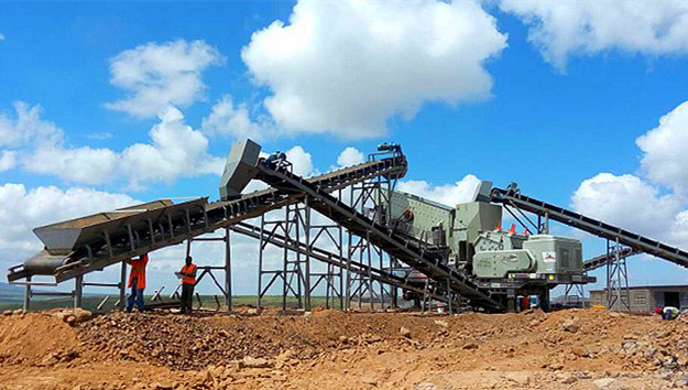 Cameroon Granite Crushing line for Road