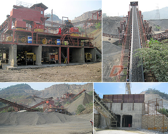 Andesite Crushing Plant in Indonesia