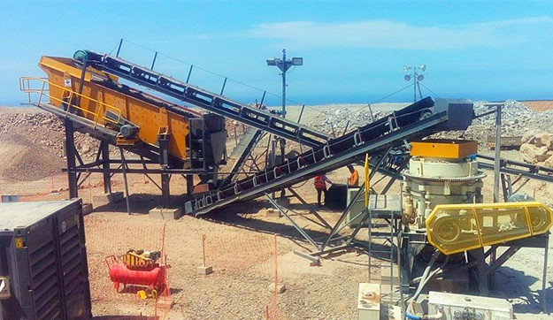 80 TPH Cameroon Granite Crushing line