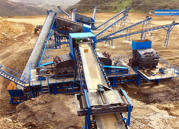 Impact crushing plant capacity 300 ton hour